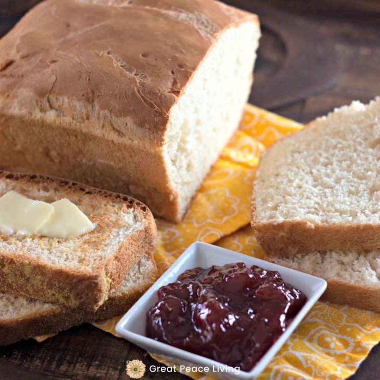 Easy English Muffin Toasting Bread Recipe | Great Peace Living