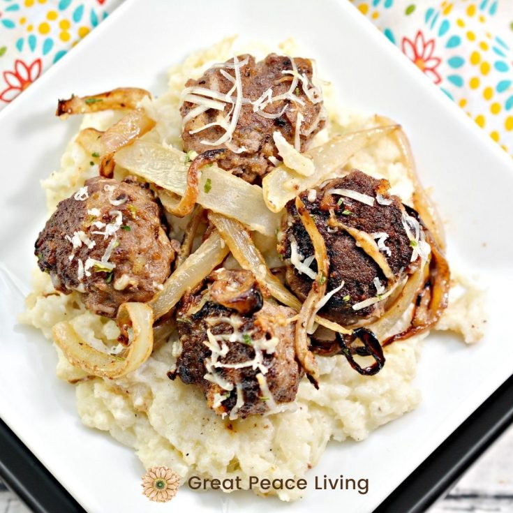 Low-carb French Onion Meatballs (1)