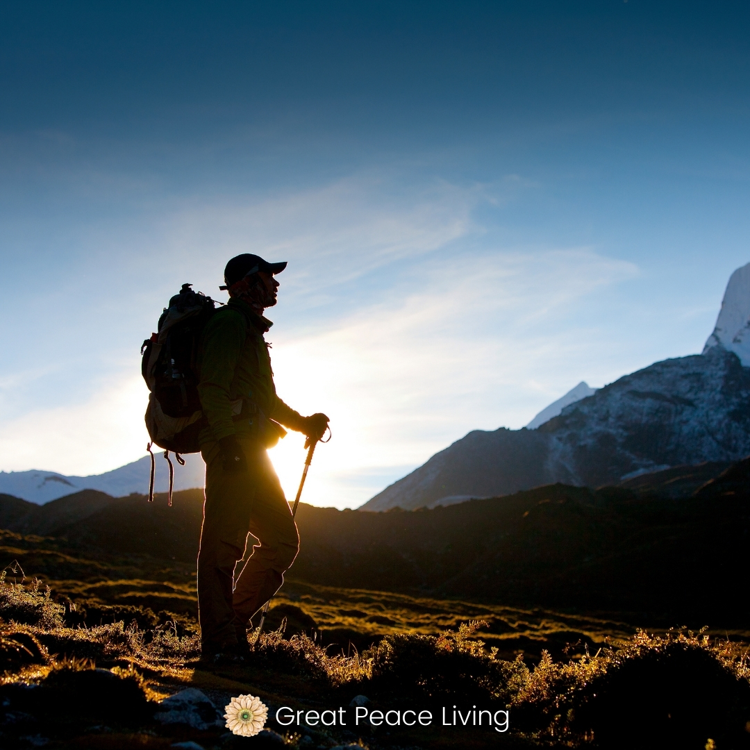 Picture of hiker