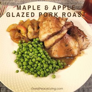 Maple and Apple Glazed Pork Roast