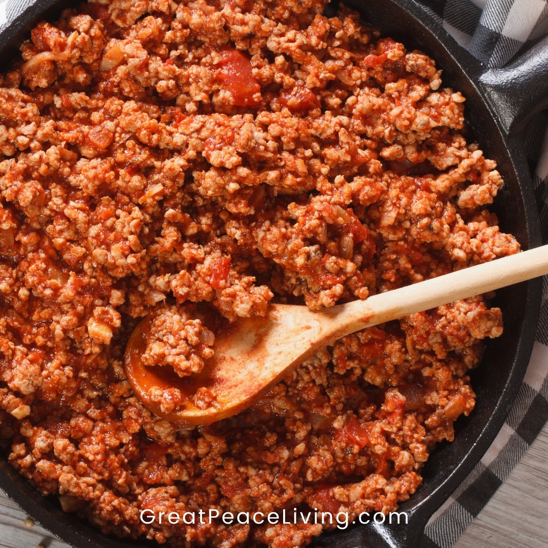 How to Make Italian Meat Sauce From Scratch | GreatPeaceLiving.com