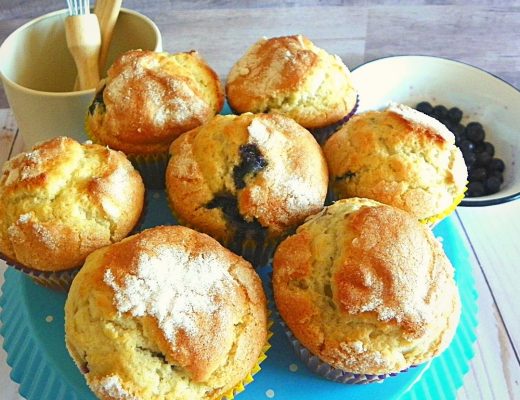 Blueberry Muffins | GreatPeaceLiving.com