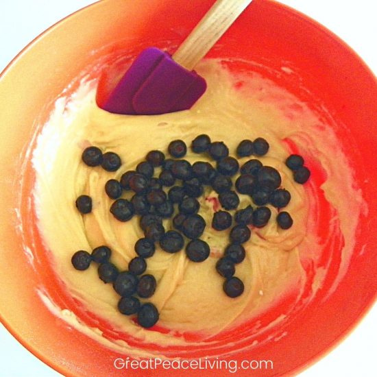 Blueberry Muffins | GreatPeaceLiving.com
