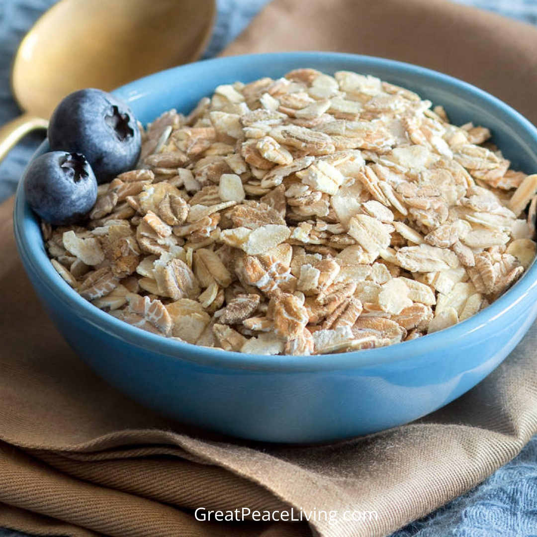 Breakfast Ideas made with Oats | GreatPeaceLiving.com #oatmeal #oats #breakfast #breakfastideas