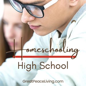 Homeschooling High School with Tips, Tricks & Resources | Renée at Great Peace #homeschool #highschool #ihsnet