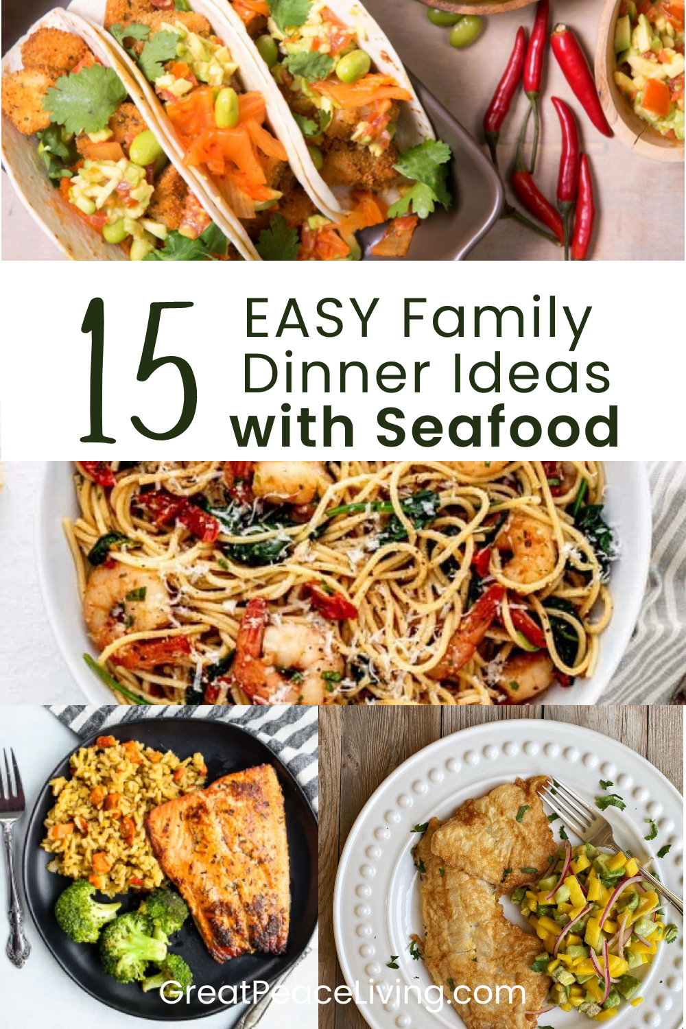 Easy Family Dinner Ideas with Seafood