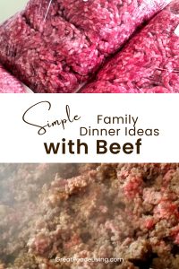 Simple Family Dinner Ideas with Beef | GreatPeaceLiving.com #dinner #dinnerideas #beef